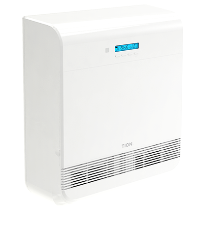 TION Бризер O2 — компактная приточная вентиляция с подогревом для квартиры и дома